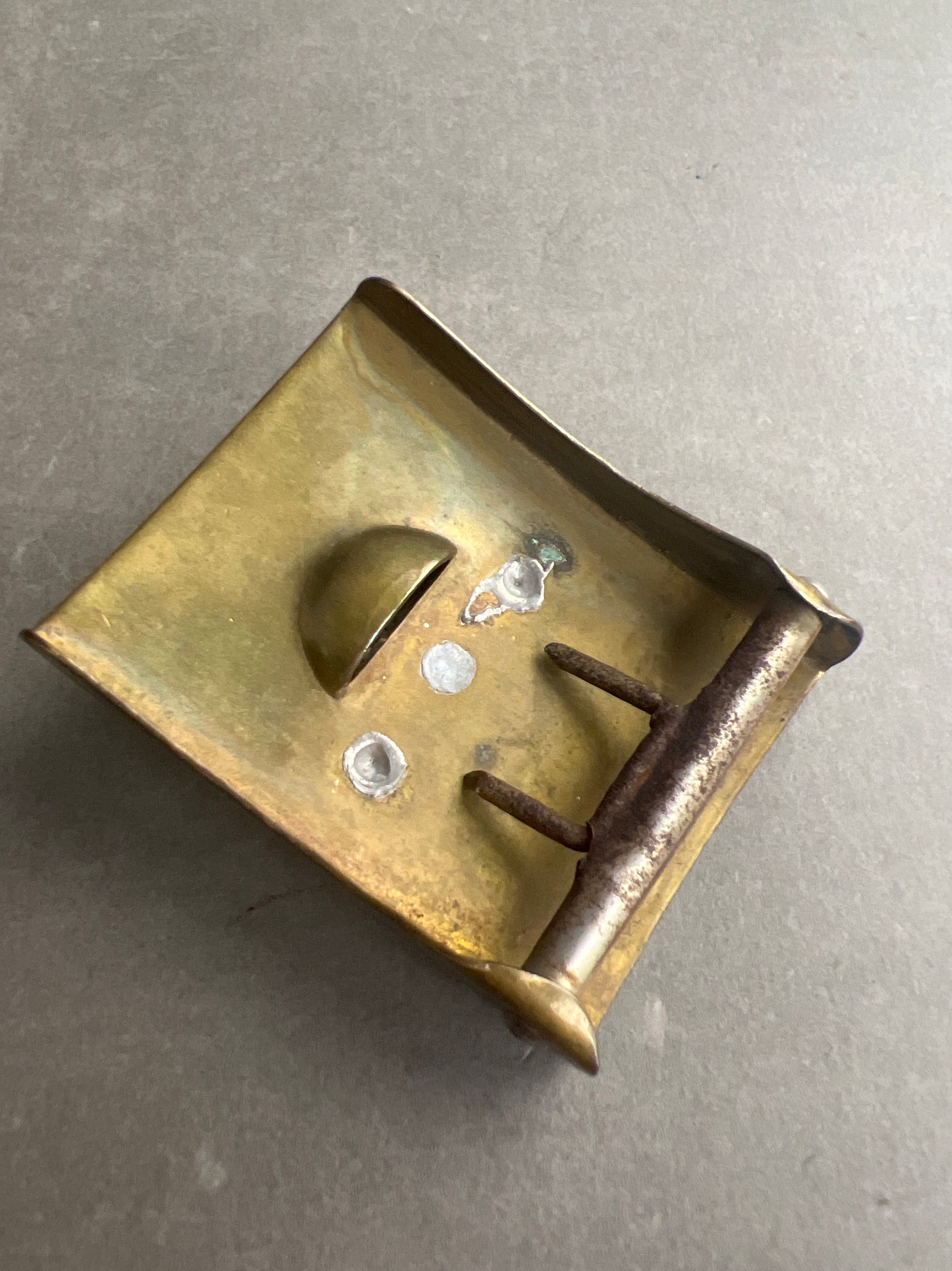 WW1 Tysk "Gott Mit Uns" Bæltespænde. Original.