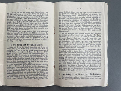 WW1 Tysk Hæfte. Original.