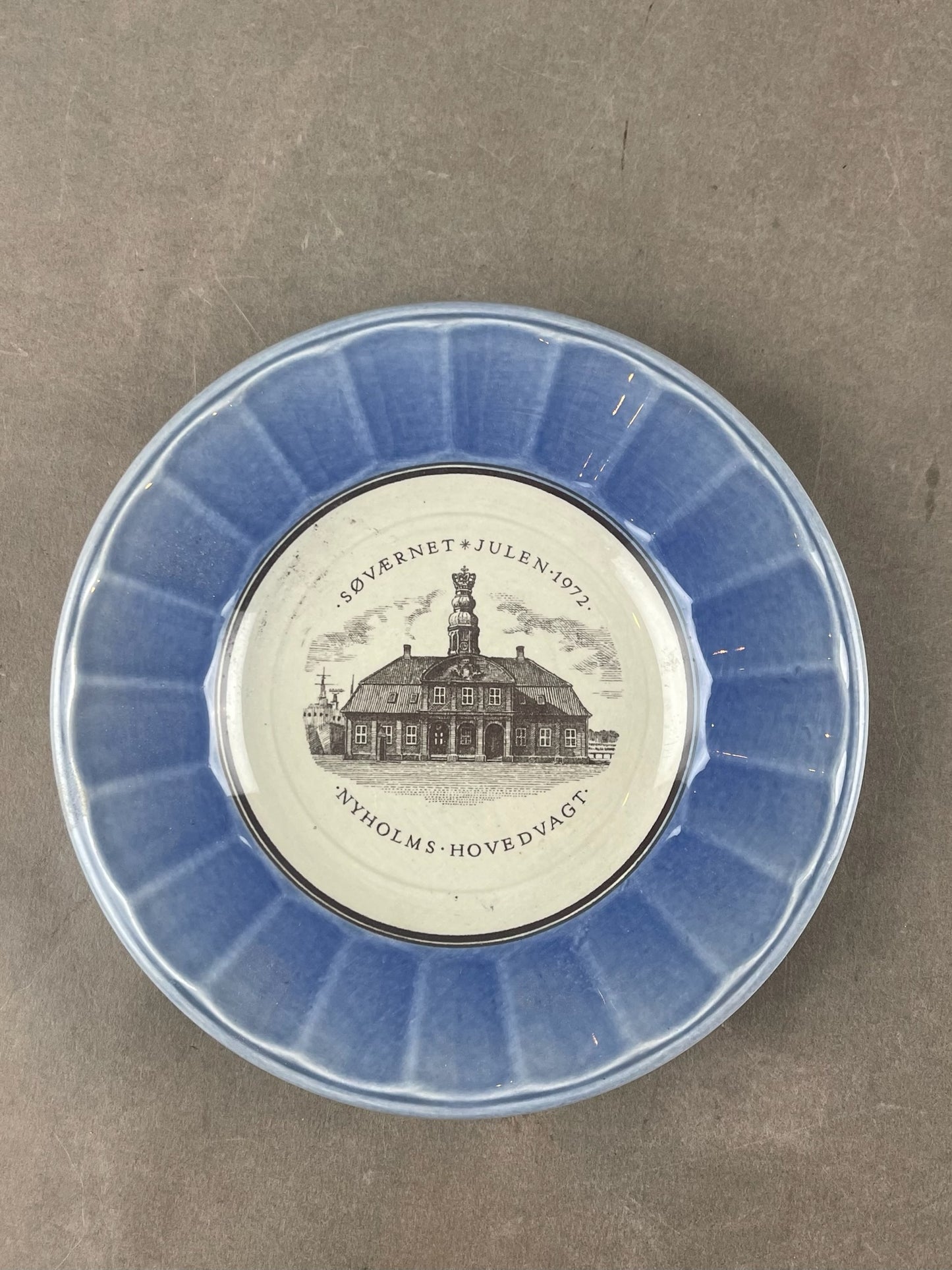 Blandet Lot af Danske militær platter. Original.
