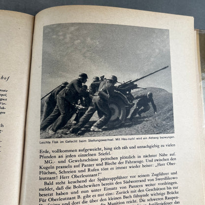 WW2 Tysk "Die Wehrmacht" Bog. Årgang 1941. Med omslag!. Original.