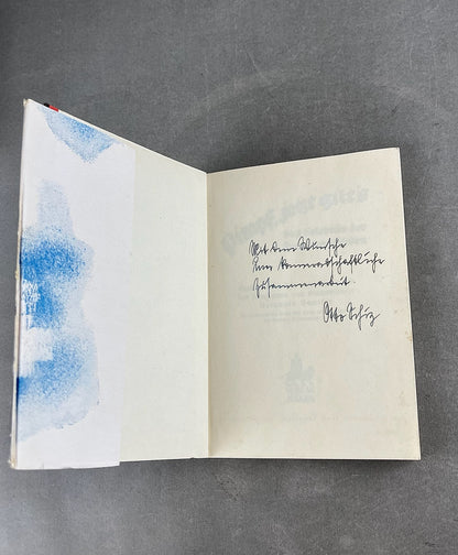 WW2 Tysk HJ Bog. Med dedikation. Gode billeder. Original.