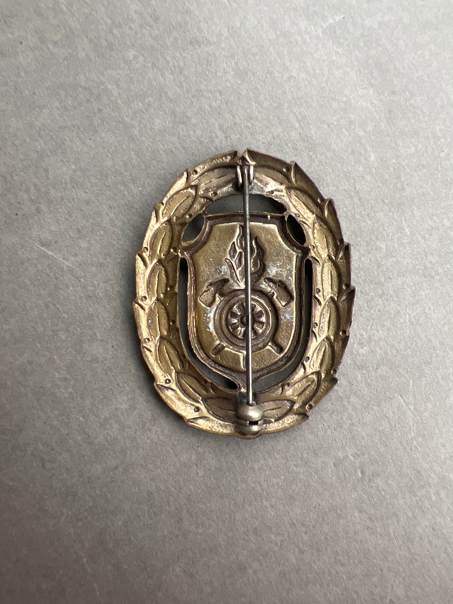 Vesttysk Bayersk "Feuerwehr-Leistungsabzeichen". Original.