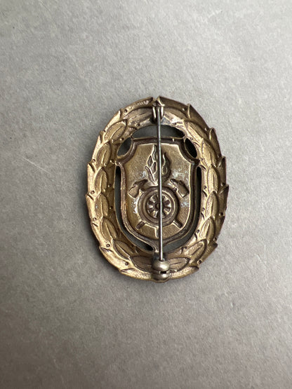 Vesttysk Bayersk "Feuerwehr-Leistungsabzeichen". Original.
