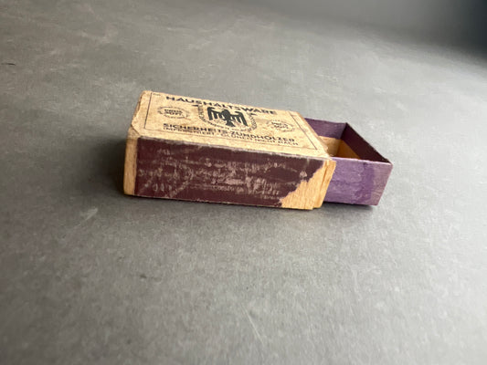 WW2 Tysk Heer Udleveret Tændstikker. Original.