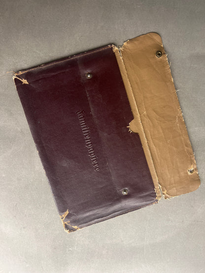 WW2 Tysk "Familienpapiere" Omslag. Til Kennkarte, Medlemsbøger mv. Original.