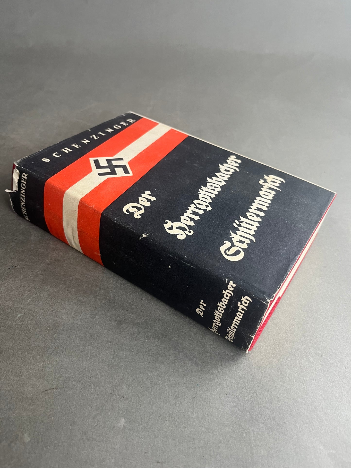 WW2 Tysk HJ Bog. Med Hilsen/Dedikation. Meget tyk. Original.