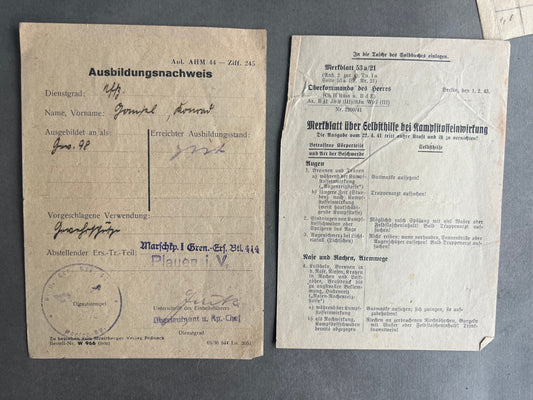 WW2 Tysk Blandet Lot. Original.