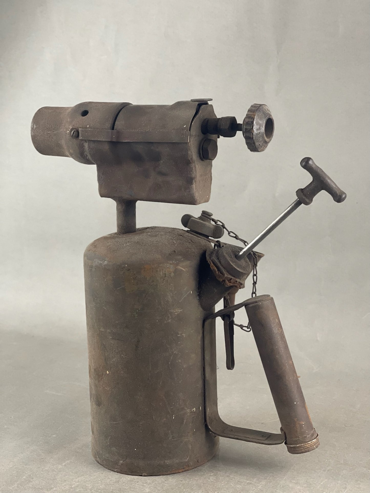 WW2 Tysk Heer "K5512" Heizlampe/Blæselampe. F.eks. brugt til opstart af panzer ved frost. Original.