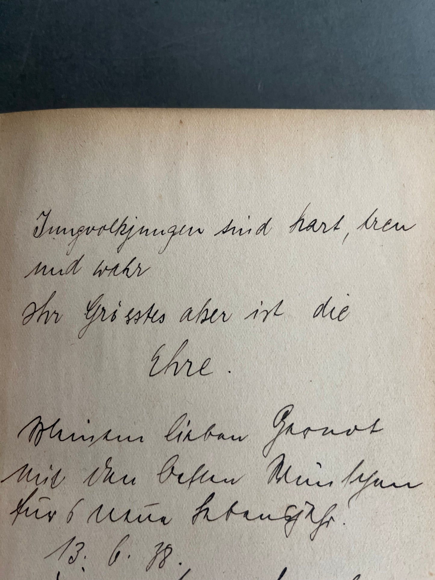 WW2 Tysk HJ Bog. Med Hilsen/Dedikation. Mange gode billeder. Original.