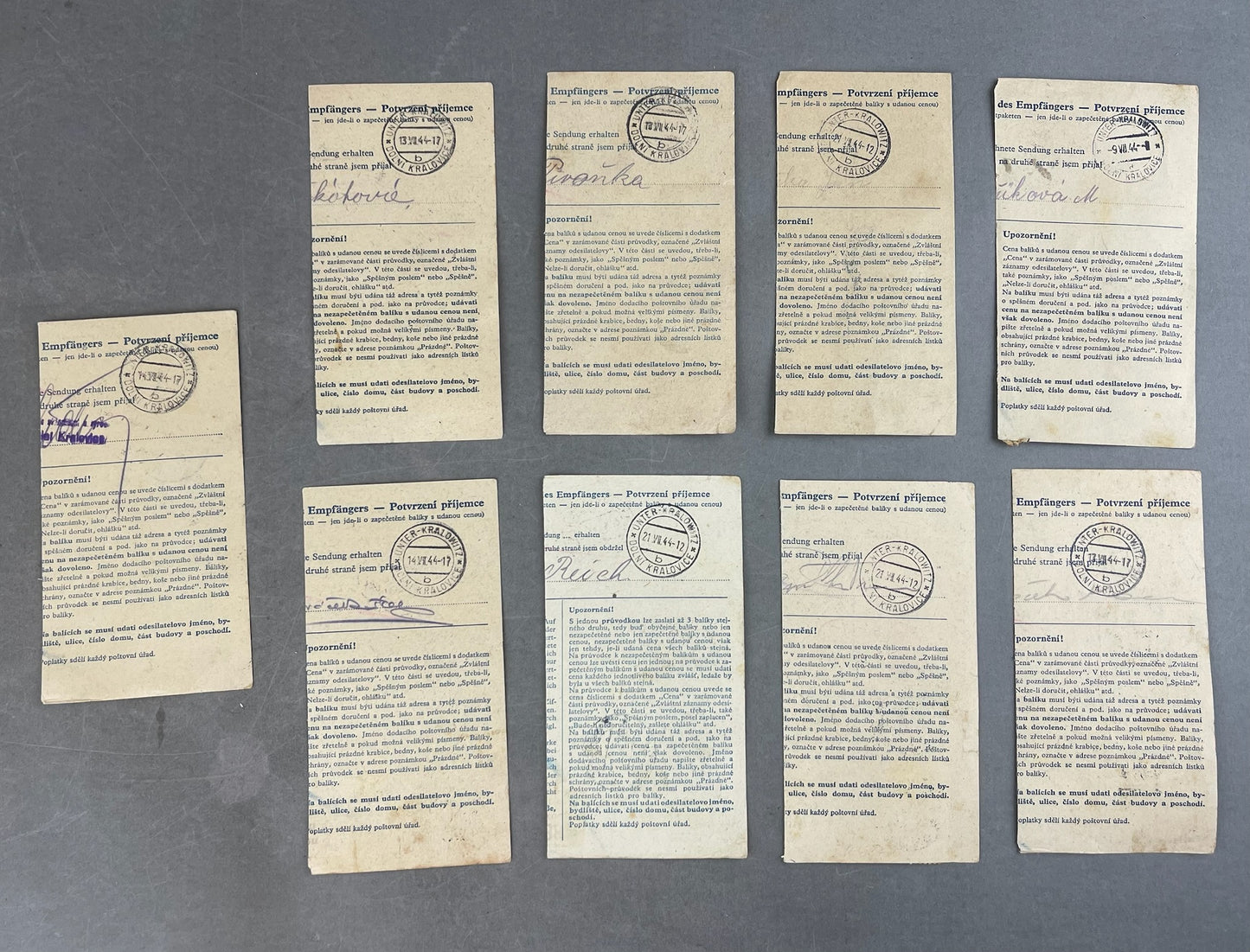 WW2 Tysk Frimærke Lot. Original.