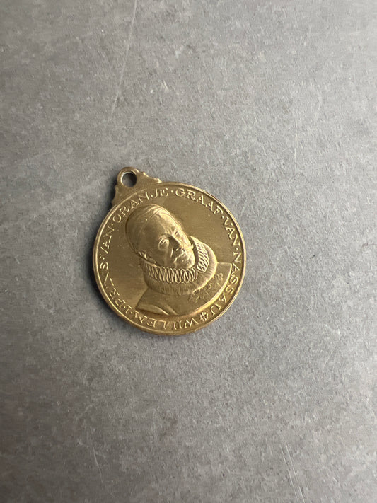 WW2 Hollandsk "Willem van Oranje, 1933" Medalje. Original.