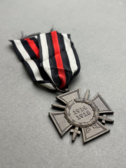 WW1/WW2 Tysk Frontkæmper Medalje. Original.