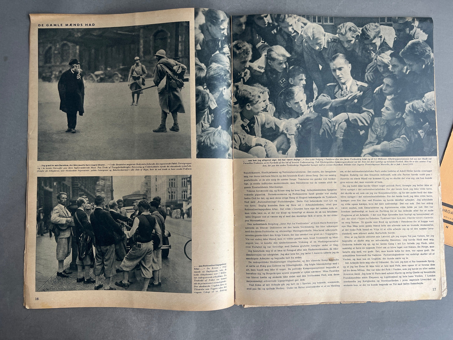 WW2 Tysk Blandet Lot. Original.