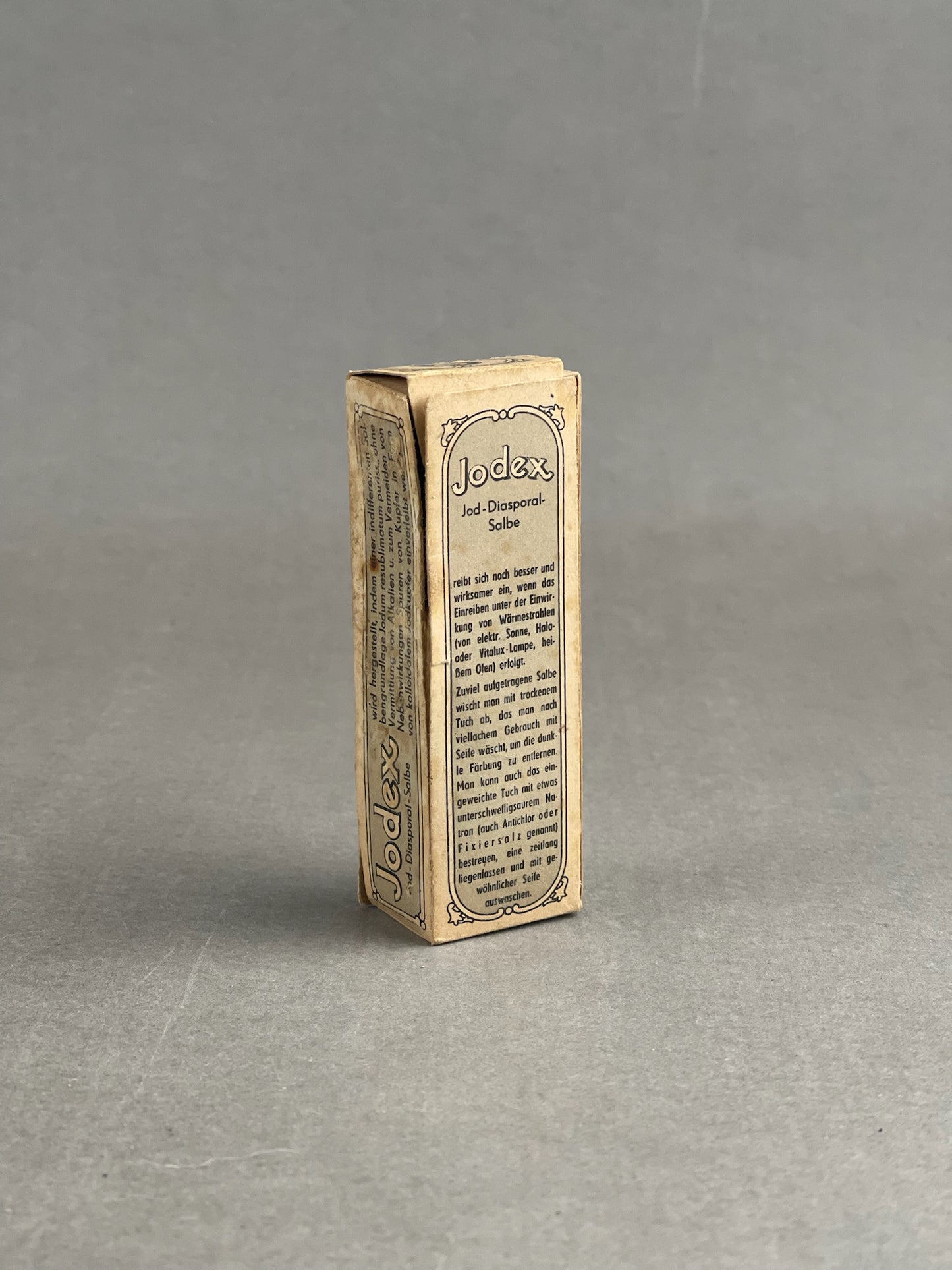 WW2 Tysk Heer "Jodex" Tube med jod. Original.