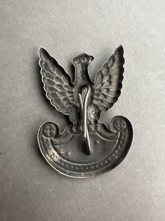 WW2 Polsk Kasketørn. Original.