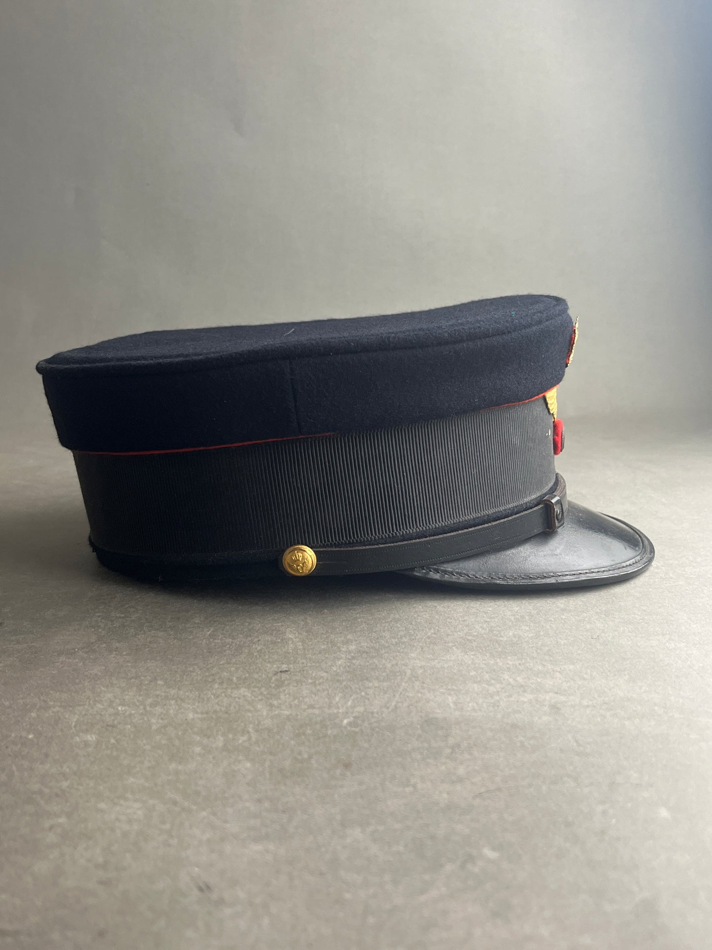 Ældre Dansk DSB Kasket. Original.