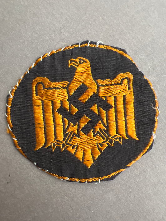 WW2 Tysk DRL Stofmærke. Har været påsyet. Original.