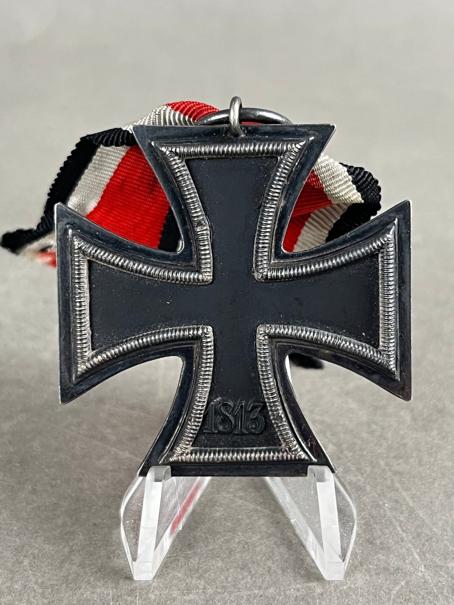 WW2 Tysk Jernkors 2. Klasse. Stemplet fremstiller "65" i ringen. Original.