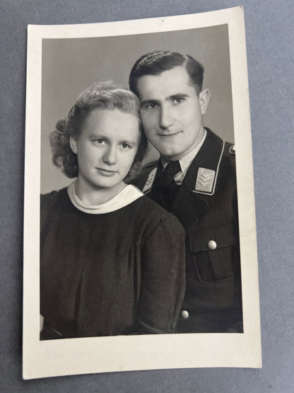 WW2 Tysk Luftwaffe Foto-Postkort. Original.