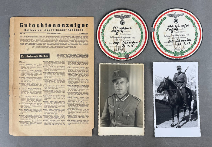 WW2 Tysk Blandet Lot. Original.