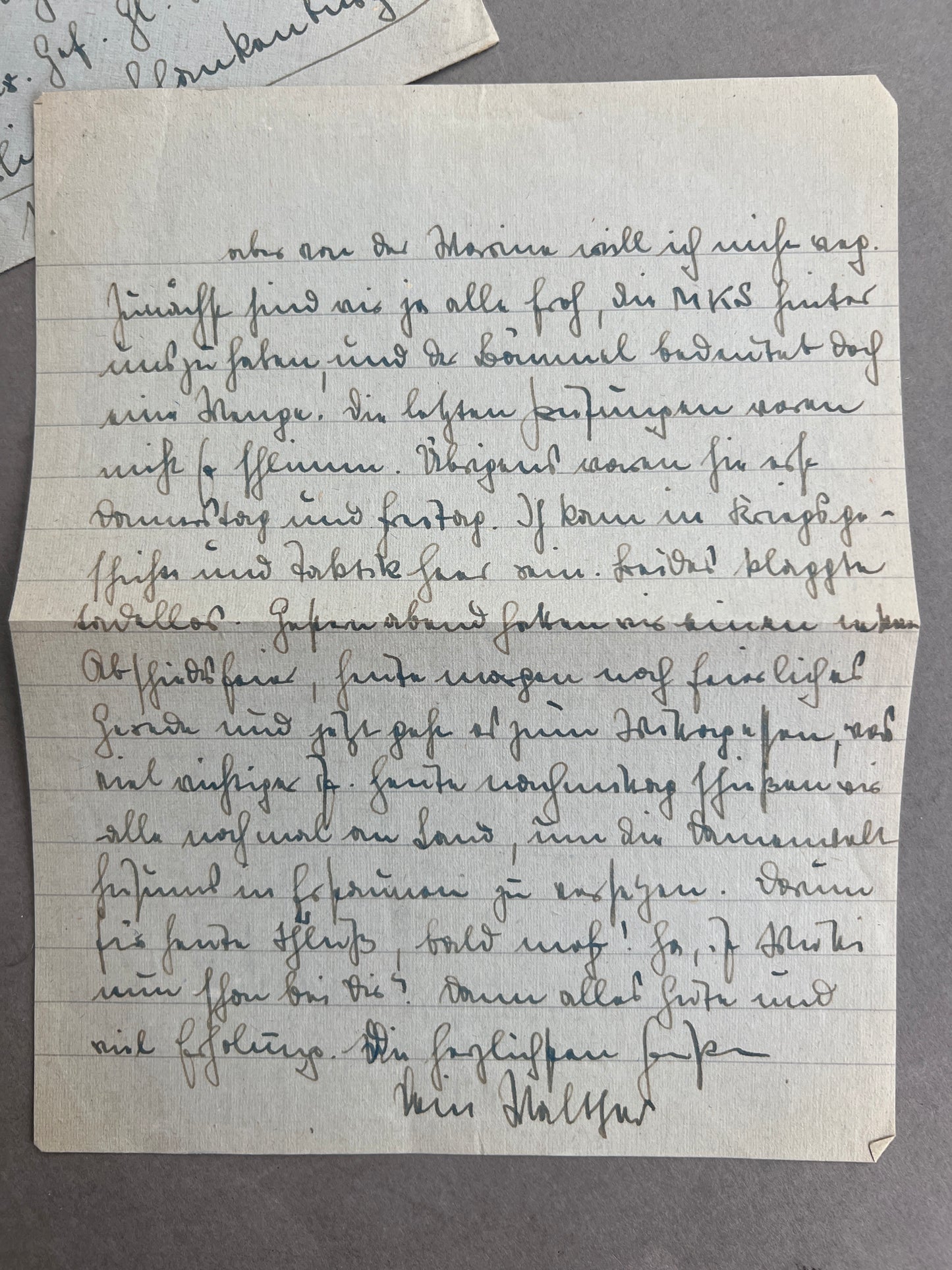 WW2 Tysk Kriegsmarine Feldpost. Original.