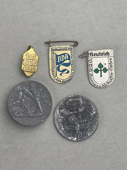 WW2 Tysk Lot af Tinnies. Original.