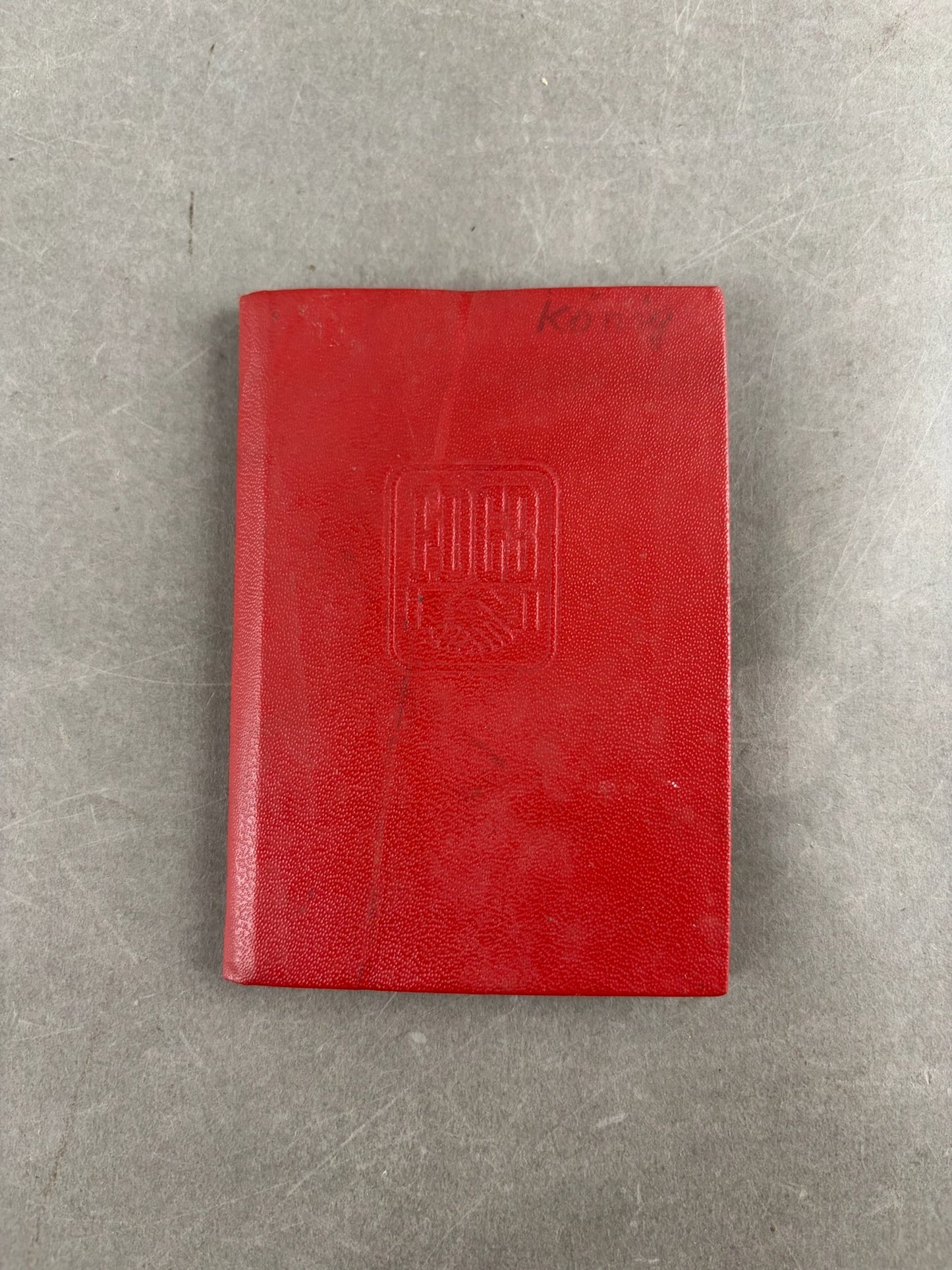 Østtysk DDR Lot af "Medlemsbøger". Original.
