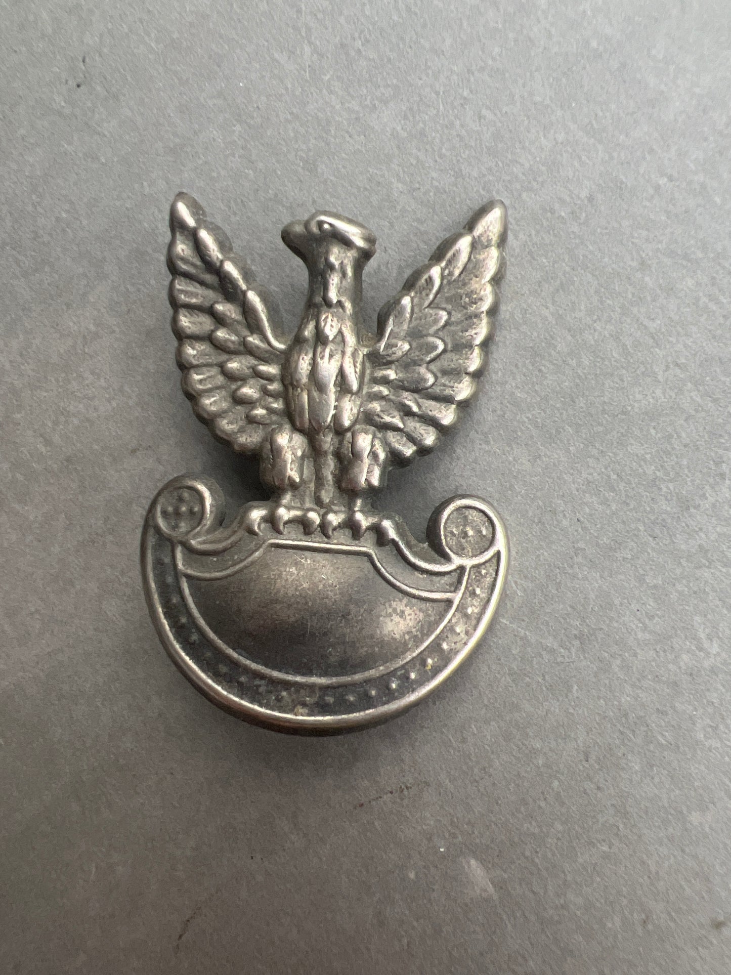 WW2 Polsk Kasketørn. Original.