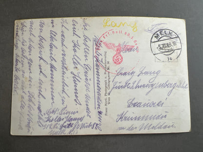 WW2 Tysk Feldpost. Original.