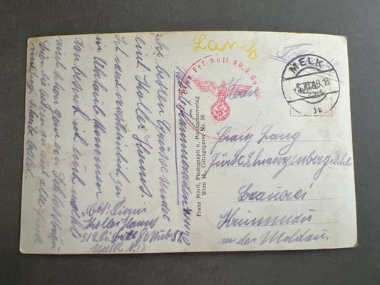 WW2 Tysk Feldpost. Original.