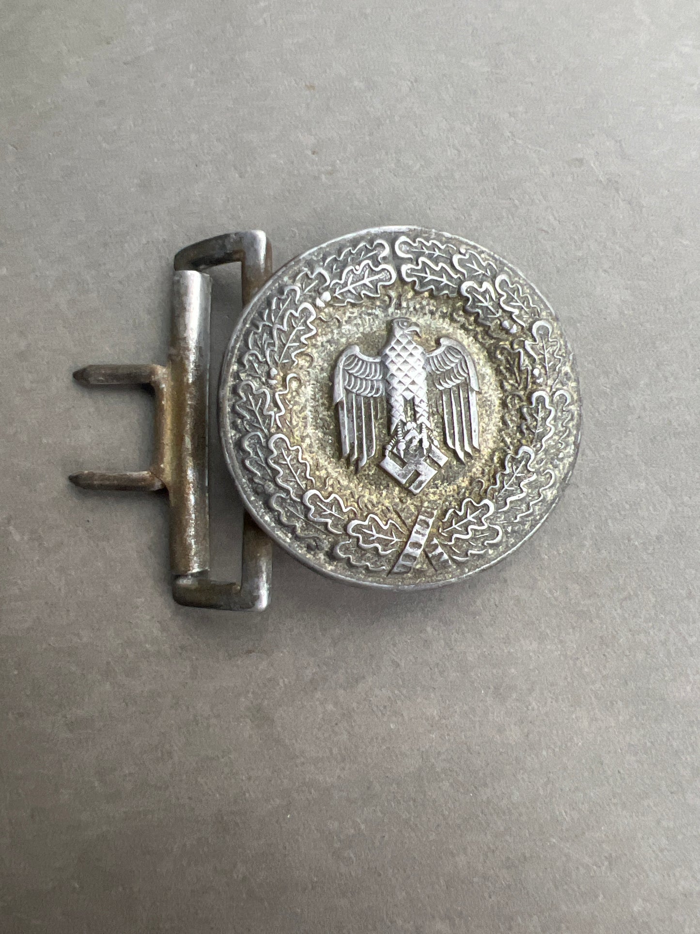 WW2 Tysk Wehrmacht Officer Bæltespænde. Original.