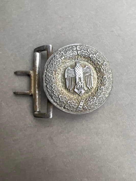 WW2 Tysk Wehrmacht Officer Bæltespænde. Original.