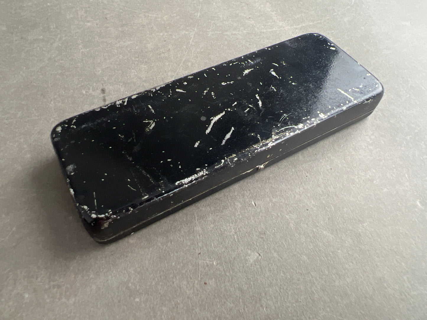 WW2 Tysk "Schiessbrille" etui og brille. Original.