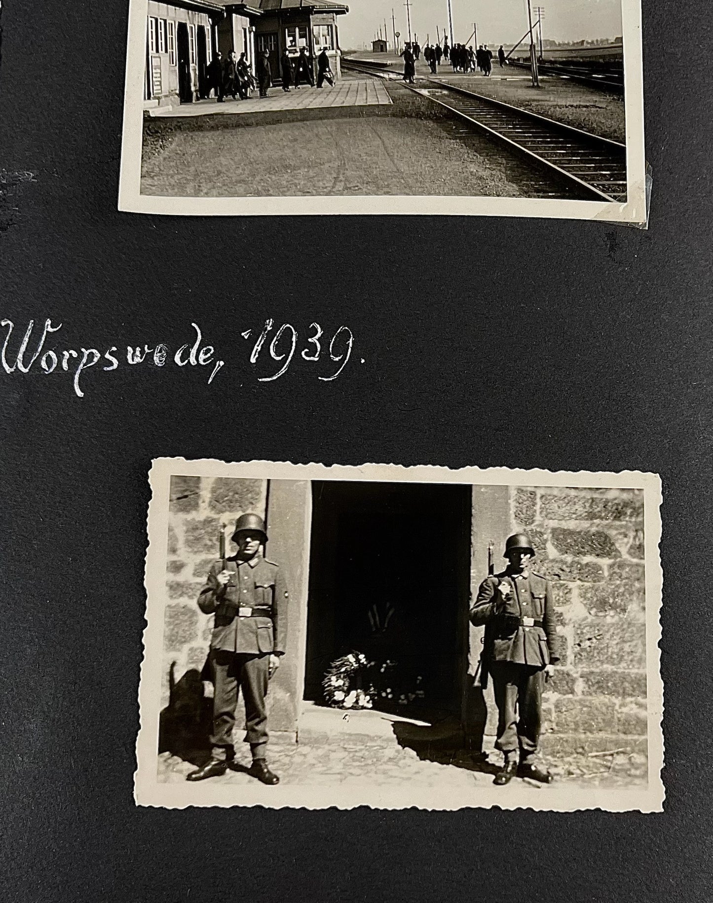 WW2 Tysk Wehrmacht Fotoalbum 1940'erne. MANGE(!) gode billeder fra felttoget i Frankrig. Original.
