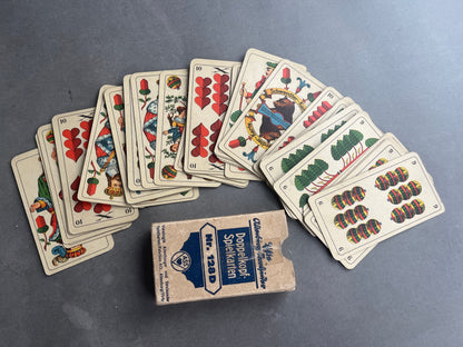 WW2 Tysk Heer Udleveret Spillekort. Original.