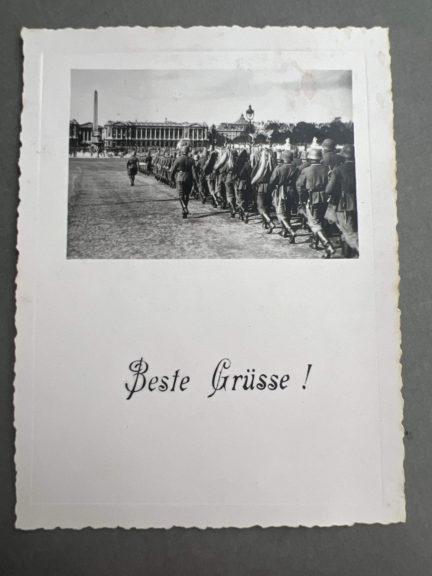 WW2 Tysk Foto-postkort. Original.