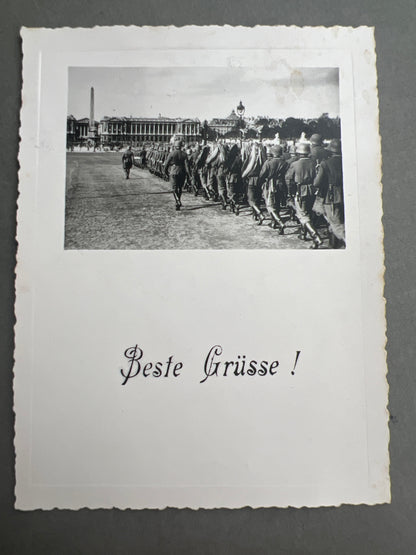 WW2 Tysk Foto-postkort. Original.