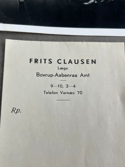 WW2 Dansk DNSAP Frits Clausen Lot. Sjælden! Original.
