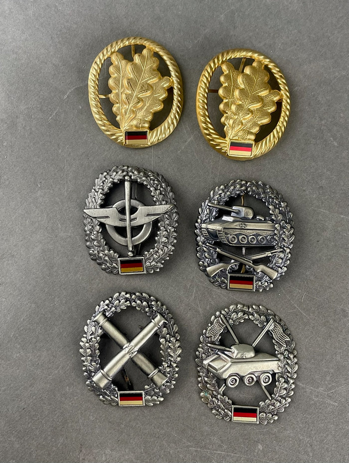 Tyske Militær Mærker. Original.