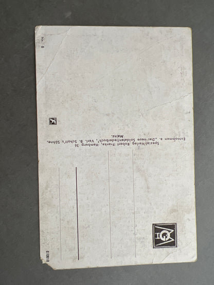 WW2 Tysk Wehrmacht Postkort. Original.