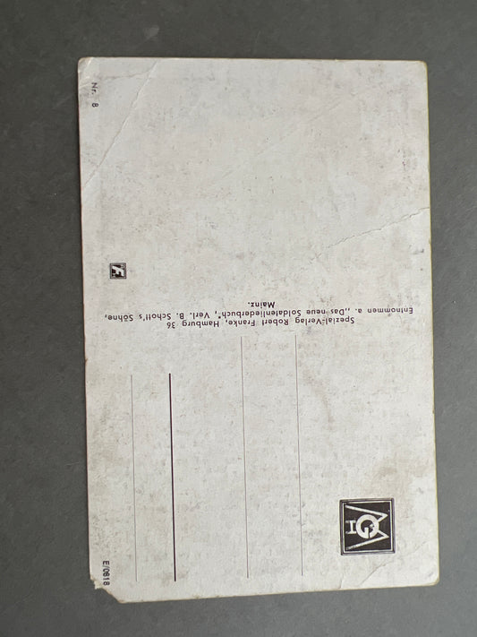 WW2 Tysk Wehrmacht Postkort. Original.