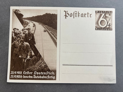 WW2 Tysk NSDAP Postkort. Original.