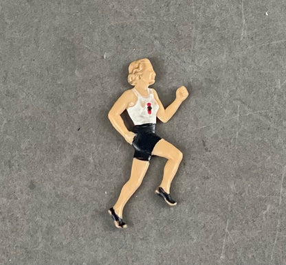 WW2 Tysk WHW "HJ/BDM" Figur. Original.