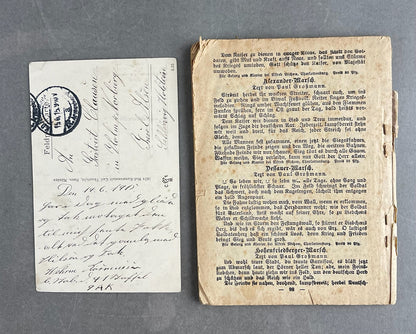 WW1 Tysk Blandet Lot. Original.