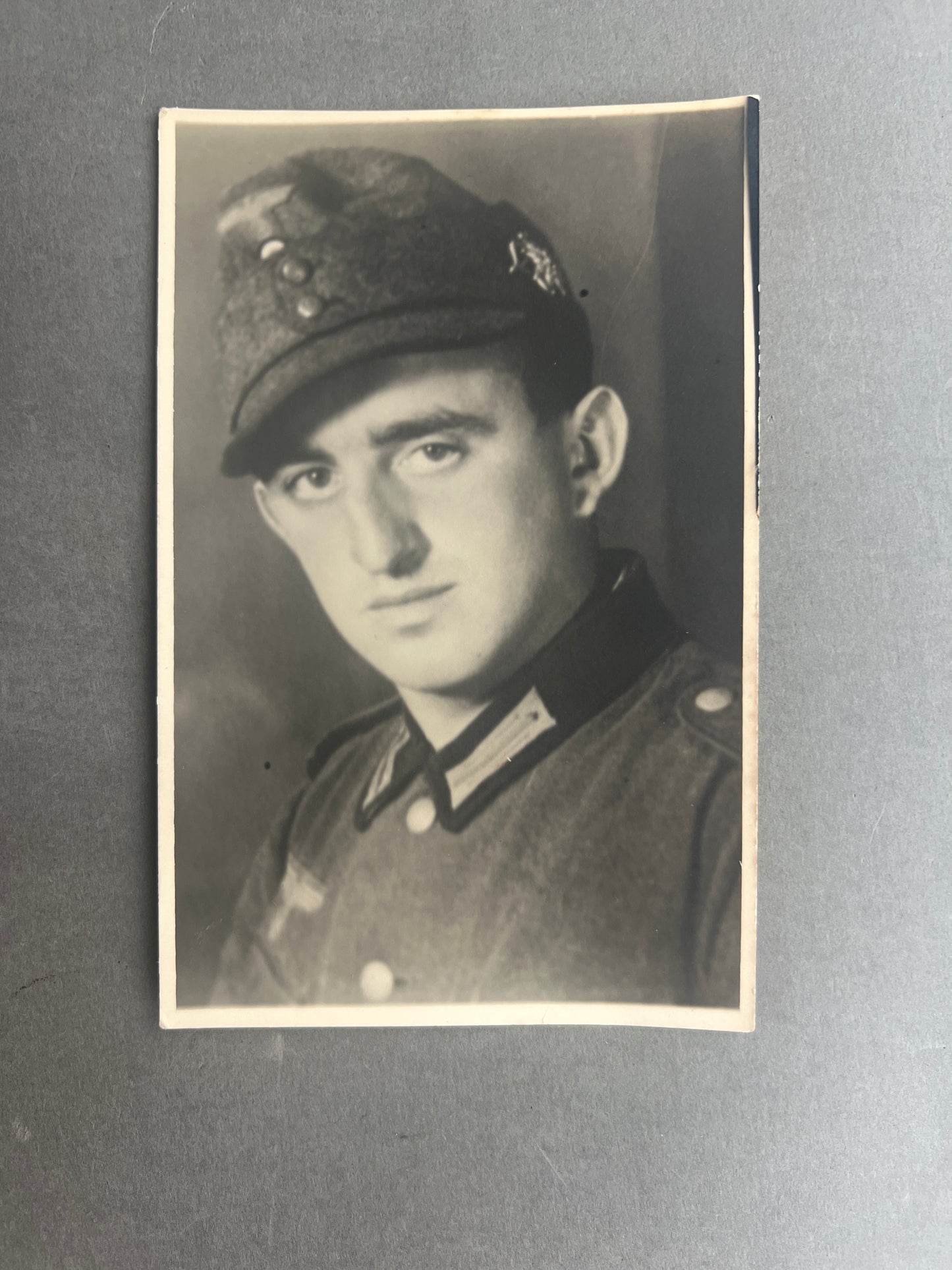 WW2 Tysk Wehrmacht Gebirgsjäger Foto-postkort. Original.