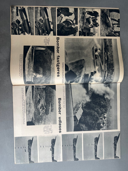 WW2 Tysk/Dansk Signal Blad. Original.