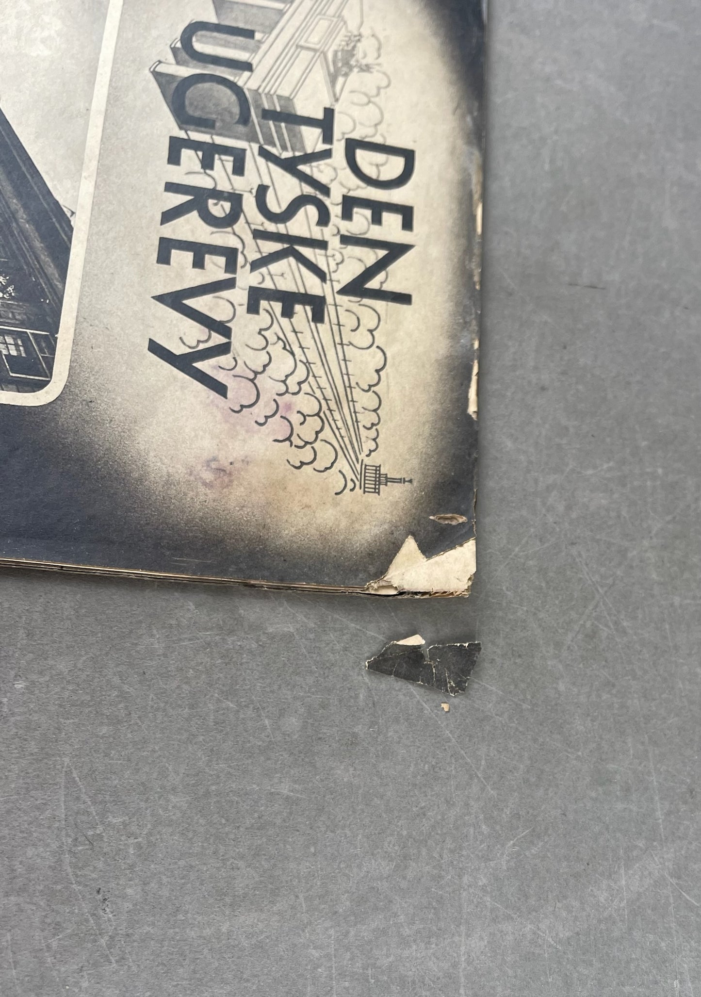 WW2 Dansk Nazistisk "Den Tyske Ugerevy" Blad. Original.