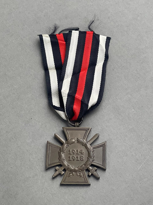 WW1/WW2 Tysk Frontkæmper Medalje. Original.