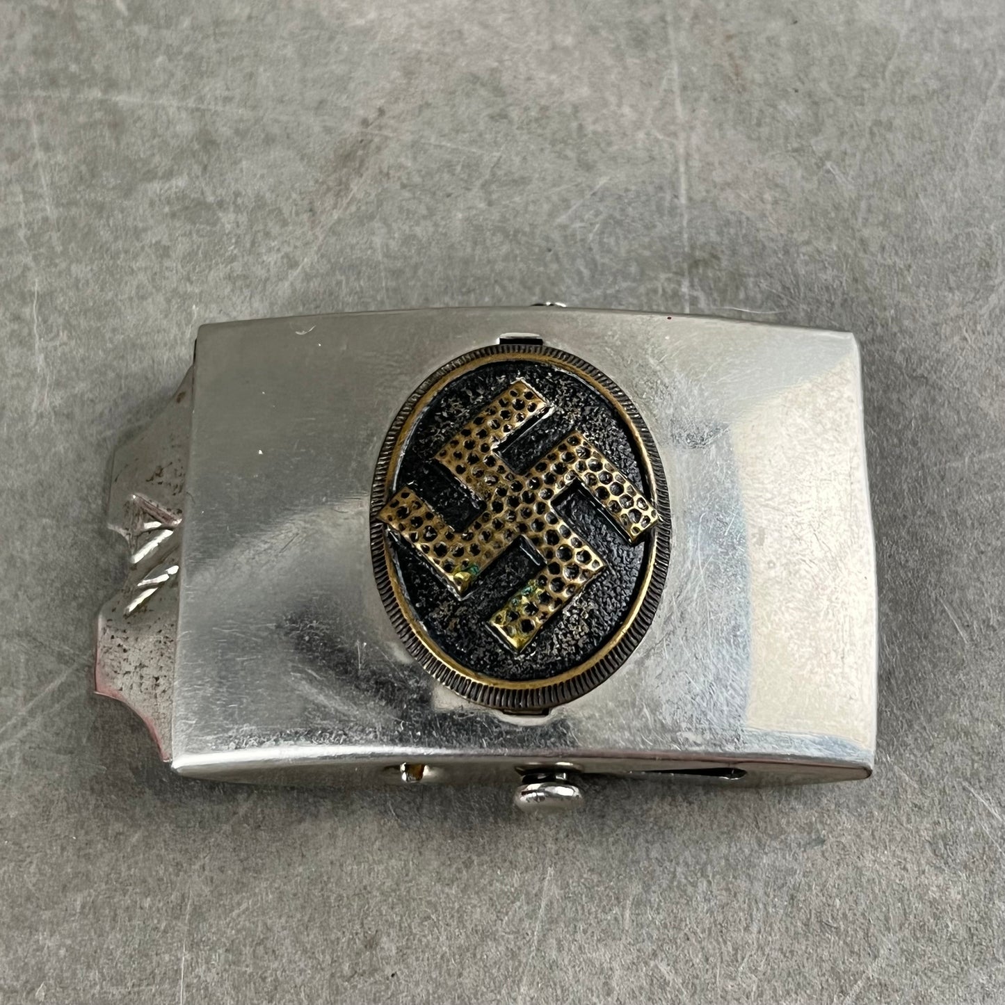 WW2 Tysk Tidlig NSDAP Sympatisør Bæltespænde. Original.
