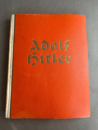 WW2 Tysk “Adolf Hitler” Cigaretten Album. Komplet med alle billeder! Original.